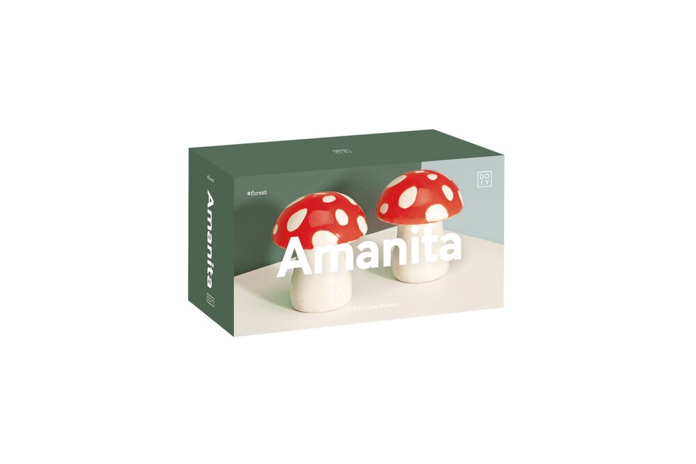 Amanita salt & pebersæt - rød